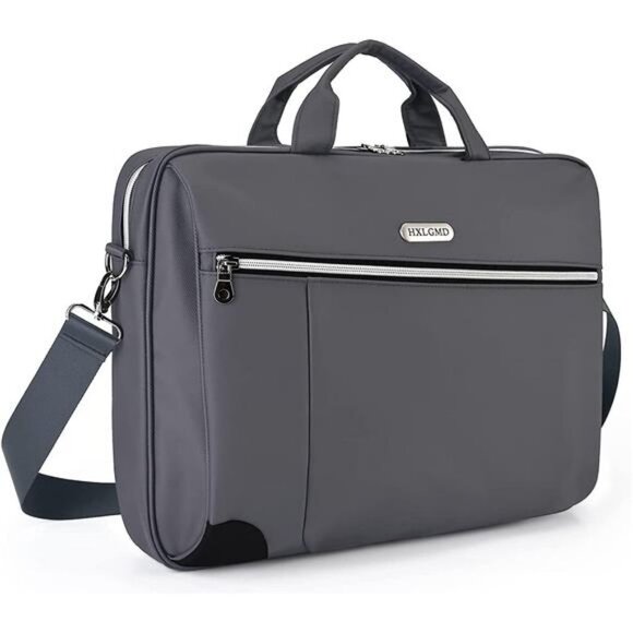Laptop Bag 17 Inch, HXLGMD Waterproof Slim Laptop Carrying Case Computer Bag - Picture 1 of 6